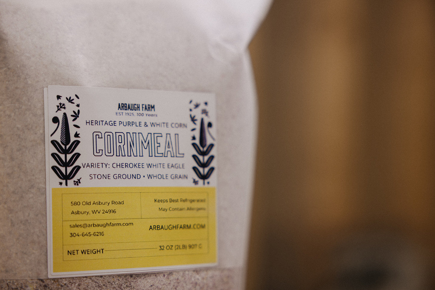 Cherokee White Eagle Cornmeal